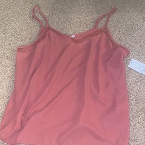 Pink Nine west dressy tank
